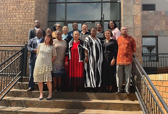 Group photo of all the council members of the Legal Sector Charter Council South Africa